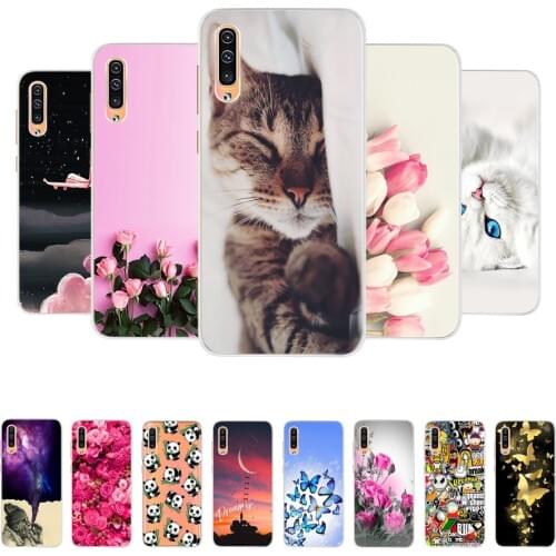 For Samsung Galaxy A50 Case Cover Silicone Back Cover Phone Case For Samsung A50 A 50 A505 A505F SM-A505F Soft Case coque bumper