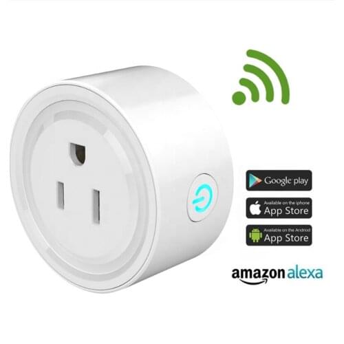 FCC Approval Wifi Smart Plug 10A US Standard Work With Alexa Google Home