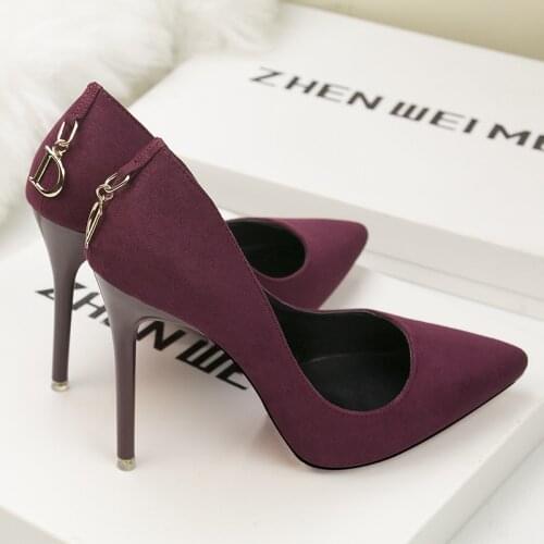 Sexy Party High Heels Pumps Ladies 2020 Fashion Pointed Toe Womens Shoes Thin Heels Pumps Wedding Shoes Woman Pumps