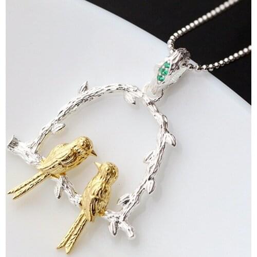 Silver Wholesale Handmade Silver Anniversary Lady Pendant Fashion Retro Thai Silver S925 Sterling Silver Pendant Women