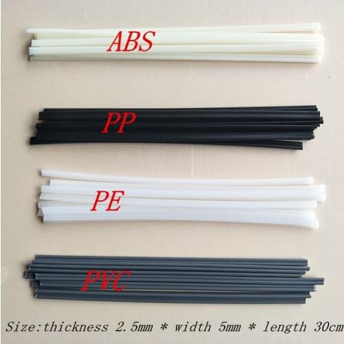 40PCS plastic welding electrode, PP electrode, PE electrode, PVC electrode, ABS electrode, automobile bumper welding rod / wire
