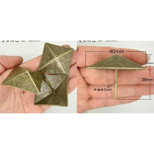 A007 Hardware accessories Bubble nails Vintage Upholstery nails Upholstery tacks Decorative tacks 40*40mm