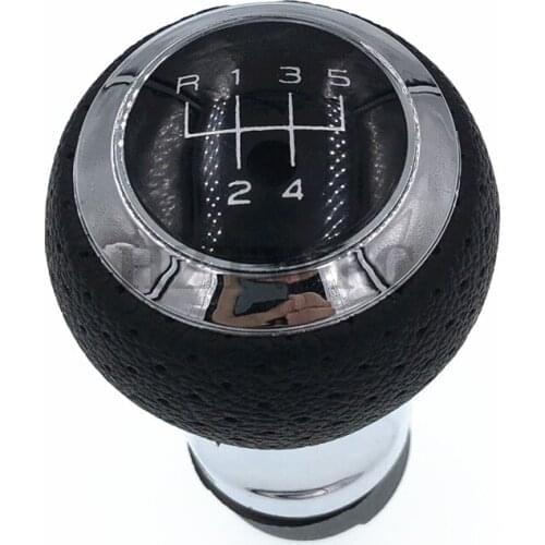 Free Shipping For Audi A4 S4 B8 8K A5 8T 8F Q5 8R S Line 2007-2015 Black 5 Speed Car Gear Shift Knob