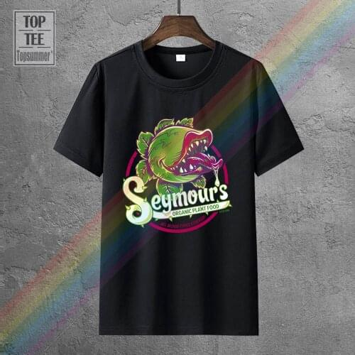 Seymours Organic Plant Food T Shirt Little Shop Of Horrors 1980 S Cult Movie