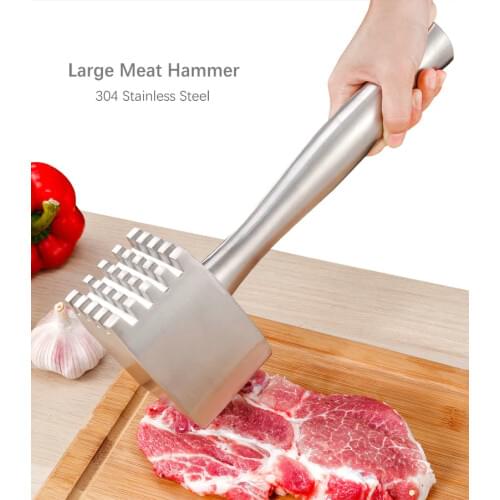 Creative Large Meat Hammer Grill Meat Tenderizer Pork Steak Hammer Kitchen Manual Food Chopper
