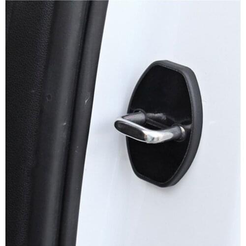 Car Door Lock Cover Protection For Skoda Octavia A7 Fabia Rapid Superb 270E