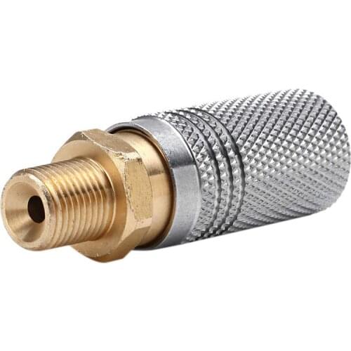 Metal Extended PCP Air Charging Quick Release Adapter Socket 1/8 BSP Tool Accessories