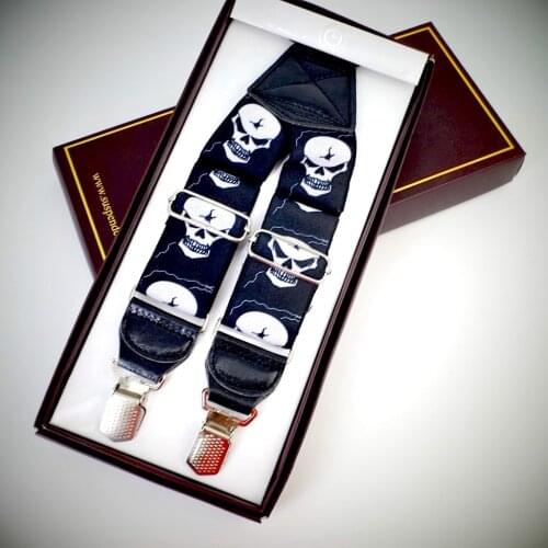 Fashion Skull Men Suspenders