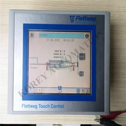 SIEMENS TOUCH SCREEN 6AV6 643-5CB10-0FW0 SPOT FLOTTWEG SPECIAL WITH PROGRAM CARD NEGOIATION