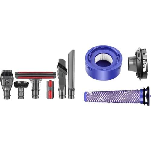 1 Set Replacement Parts Absolute Cord-Free Vacuum Cleaner & 1 Set Installation Motor Rear Cover Front And Rear Filter