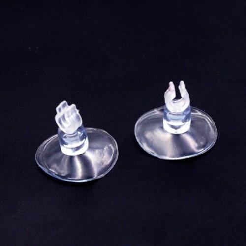 10Pcs 5mm Plastic Aquarium Suction Cup Holder Fish Tank Sucker Sucker for Fish Tank Pump Airline Tube Holder Aquarium Accessory