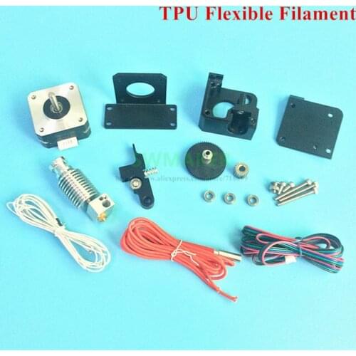 Prusa I3 MK2 3D printer Titan Aero Extruder V6 hotend Full Kit Direct Drive All Metal for 1.75mm TPU Flexible Filament