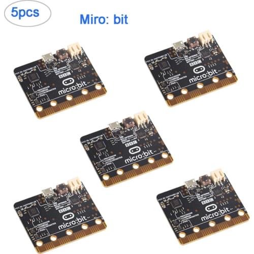 5pcs For Micro:bit Development Board,Master Board, Phython Graphic Programming Educational Tool for Kids RCmall FZ3143