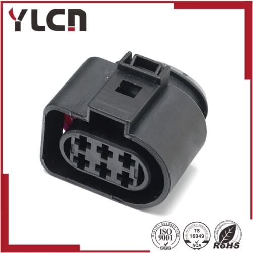6 Pin Female 3.5mm Kit LSU 4.2 sensor connector 936142-1,1J0973733
