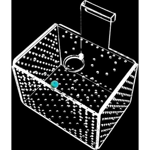 Arcylic Aquarium Fish Tank Isolation Box Breeding Separation Incubating Tank Young Fish AC889