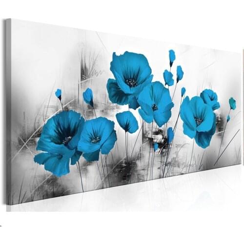 5D full square round drill diamond painting Blue Flower cross stitch diy embroidery Mosaic Puzzle Handicraft decor Gift EE2108