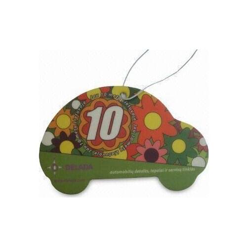 Free Shipping Via Fedex or DHL , Wholesale Paper Air Freshener ,car perfume,Air Freshner Hanging Perfume Paper for Car