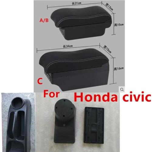 Centre Console Storage Box For Toyota Yaris Vitz 2006-2011 Hatchback Armrest Arm Rest Rotatable 2007 2008 2009 2010