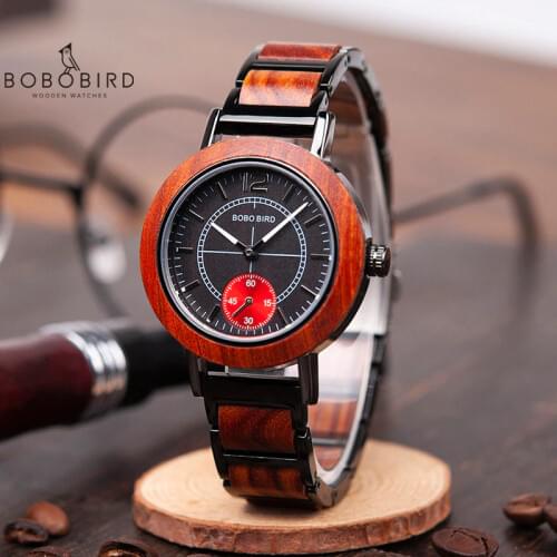 Relogio masculino BOBO BIRD Wood Lovers' Watches Top Brand Luxury Men Watch Women Quartz Wristwatches Accept Logo Drop Shipping