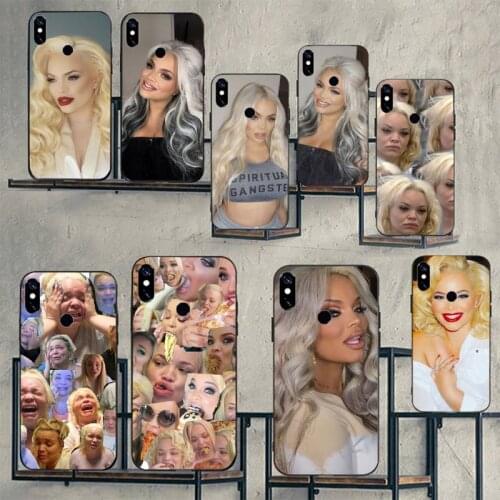 Trisha Paytas actor Phone Case For Xiaomi Redmi note 7 8 9 t max3 s 10 pro lite Luxury brand shell funda coque