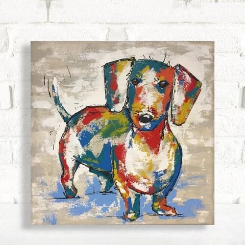 HJMGL DIY 5D Diamond painting Dachshund dog Rhinestone embroidery Cross stitch Wall mosaic art Graffiti Home Decor