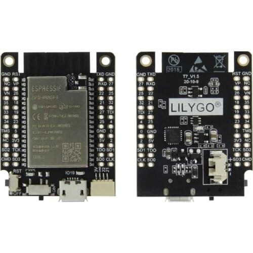LILYGO® TTGO T7 V1.5 Mini32 ESP32-WROVER-B PSRAM Wi-Fi Bluetooth Module Development Board