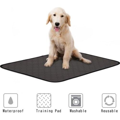 Washable Dog Pet Diaper Mat Urine Absorbent Environment Protect Waterproof Reusable Training Pad Dog Car Seat Cover Freeshipping