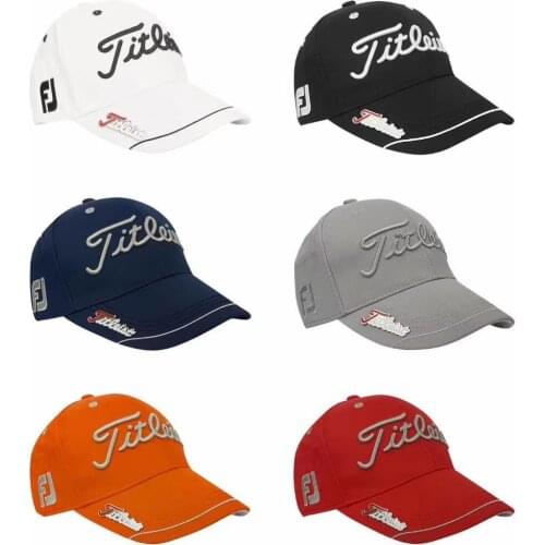 New Style Breathable Golf Cap with Mark High Quality Mens and Womens General Baseball Cap Adjustable Golf Hat