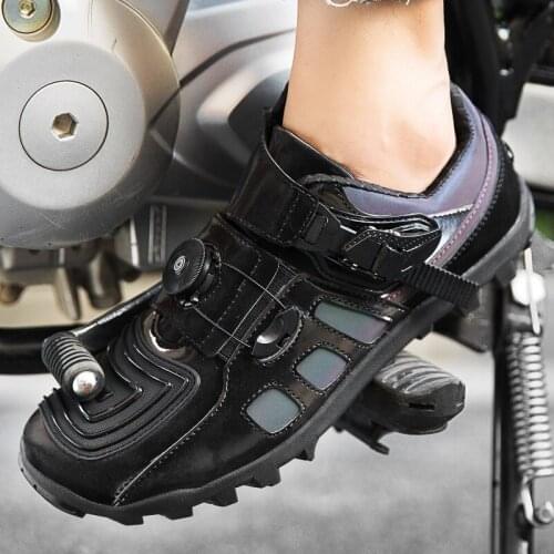 New Motorcycle Shoes Mens Original Design Motorcycle Shoes Fashion Trend Sports Shoes Street Racing Off-Road Motorcycle Shoes