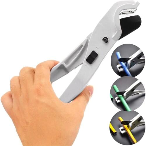 1pc Silvery Hose Conduit Cutting Plier Scissor Tool ABS PPR PE PVC Plumbing Pipe Tube Cutter 0-32mm