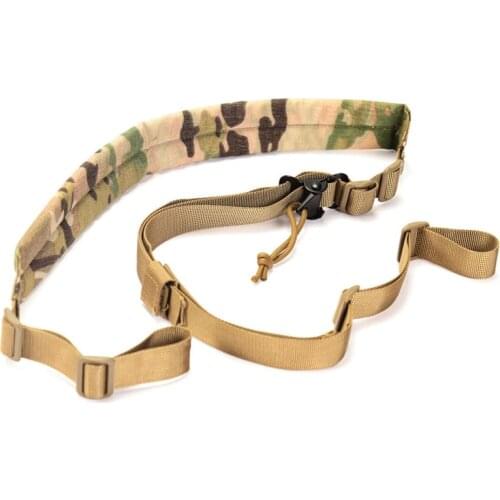 Hunting Accessories 2 Point VTAC Gun Sling Adjustable Military Belt Airsoft And Milsim Shooting Rifle Sling Tactical Rifle Strap
