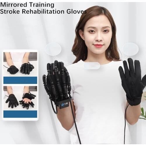 Rehabilitation Robot Glove Hand Stroke Hemiplegia Rehabilitation Equipment Hand Function Exercise Correction Pneumatic Finger