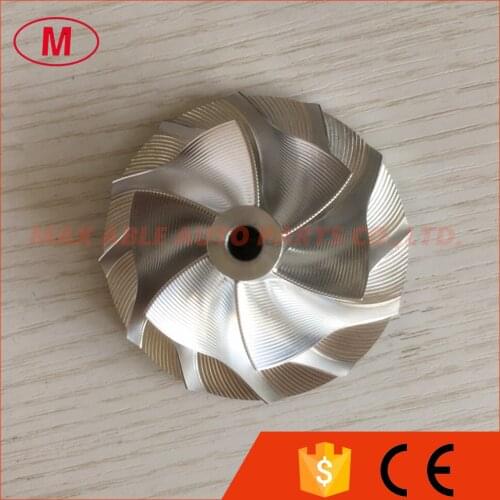 RHF55 6+6 blades 46.52/68.01mm Turbo Billet/milling/aluminum 2024 compressor wheel point milling