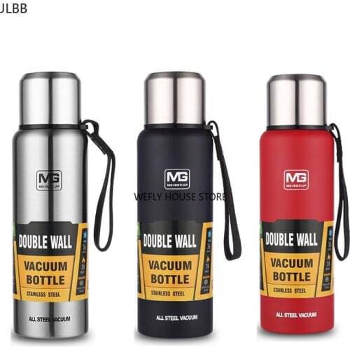 500/750/1000/1500ml Russian Outdoor Thermos Bottle Portable Large Capacity Insulated Cup Military Style Vacuum Flask