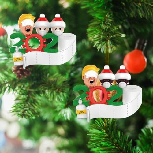 2020 Survived Family Trump Personalized Christmas Ornament Unique And Exquisite Christmas Gift For Neighbors Family Friends
