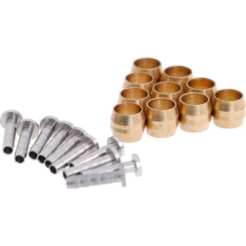 10 Set BH90 Bike Brake Hose Hydraulic Disc Brake Olive Connect Insert for Shimano BH90 BH59 Hydraulic Disc Brake Cable