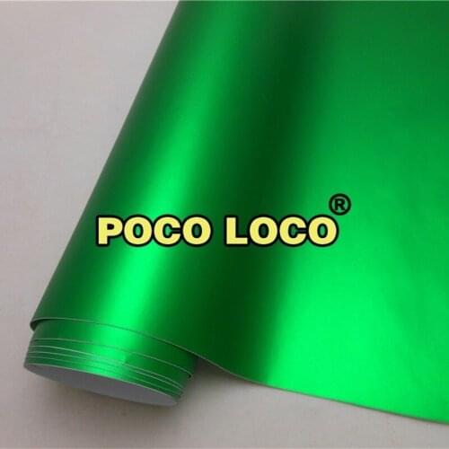 Matte Satin Green Vehicle Wraps Color Change Vehicle Paint Protection Films & Vinyl Wraps