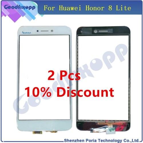 Touch Screen For Huawei P8 Lite 2017 Touchscreen Front Glass Lens Panel Digitizer For Huawei Honor 8 Lite Touch Screen