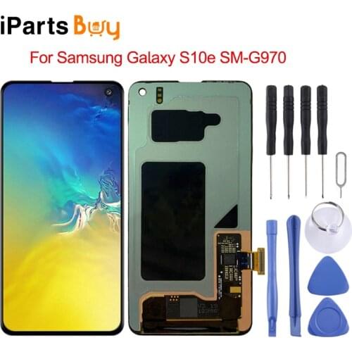 IPartsBuy for Samsung Galaxy S10e SM-G970 Original LCD Screen and Digitizer Full Assembly