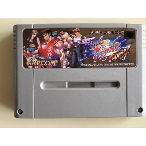 Game cards : Final Fight Tough ( Japanese NTSC Version!! )