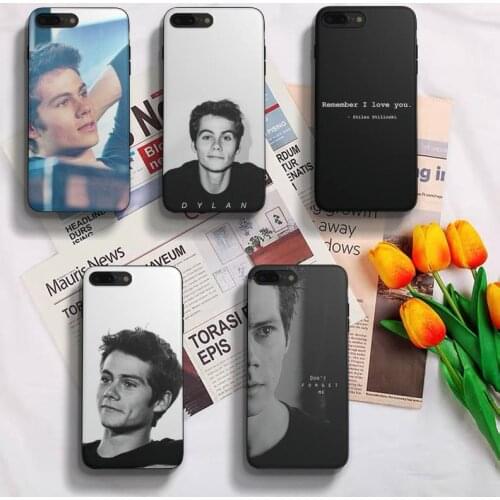 Krajews Dylan O'Brien Teen Wolf Cool Phone Case Fundas Shell Cover For Iphone 6 6s 7 8 Plus Xr X Xs 11 12 13 Mini Pro Max