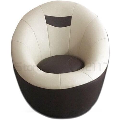 Small sofa lazy chair single bedroom round lovely girl childrens balcony Mini creative rotating chair