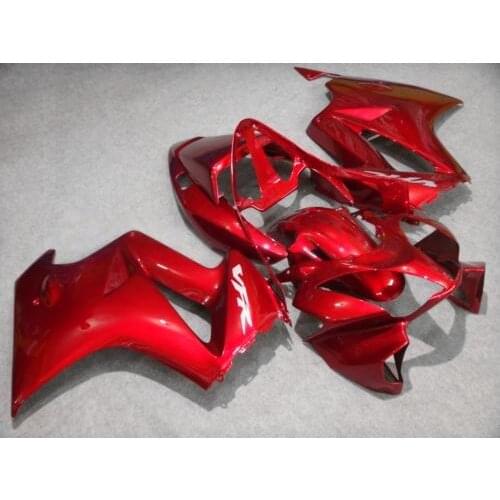 Motorcycle Fairing kit for VFR800 02 04 06 VFR 800 2002 2004 2006 ABS Plastic hot red Fairings set+gifts HX05
