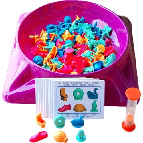 Treasure Hunting Toys Training Logical Thinking Parent-child Early Education Family Party Board Game