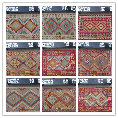 Natural genuine wool hand stitched rugs Afghan carpet for living gc131Afghan08yg22
