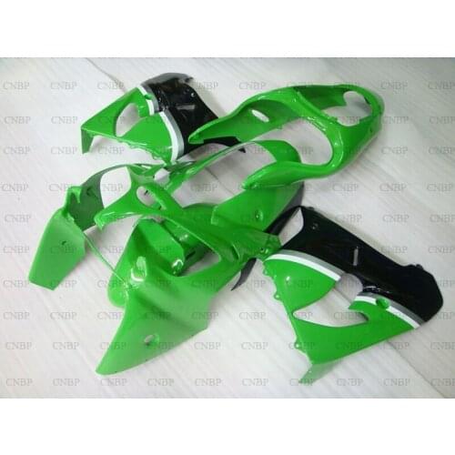 Zx 9r 2000 - 2001 Fairings Zx9r 00 Fairing Zx-9r 01 Green Black Fairings