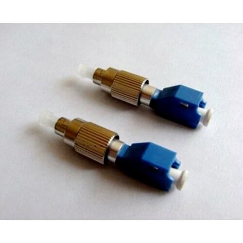 Single Mode SM 9/125 Fiber Optic Adapter 2.5mm To 1.25mm LC(Female) To FC(Male) Connector FC-LC Hybrid Adapter Hot Selling