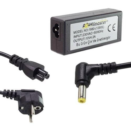 POWERMASTER 10 VOLT - 4.2 AMPS at the CASH register ADAPTER 5.5*2.5 END