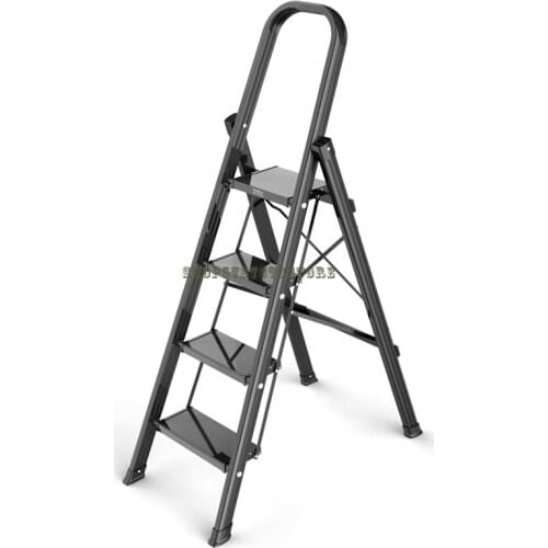 Aluminum Alloy Household Ladder Indoor Folding Multi-function Stairs Portable Thickened Telescopic Ladder