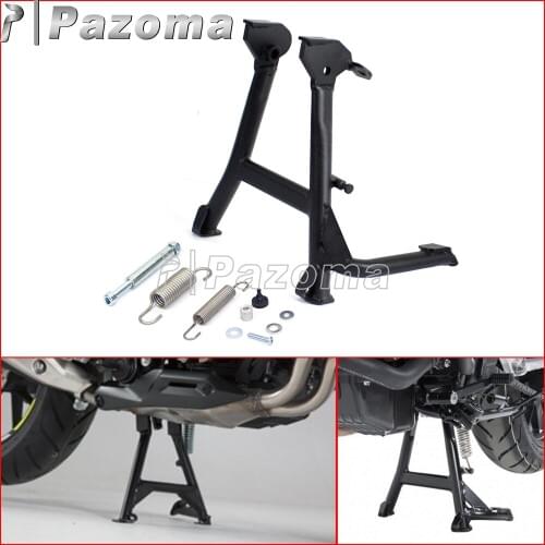 Pazoma Black Steel Motorcycle Center Stand Parking Rack Support Centerstand for Honda CB500X CB500XA 2013 2014 2015 2016